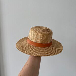 LACK OF COLOR | Straw Boater Hat